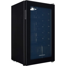 Cookology 93L Under-Counter Fridge Cabinet - Wine & Drinks - 48cm - Black