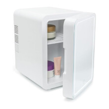 ValueLights | Mini Beauty Fridge with LED Mirror, 4L Portable Cosmetic Refrigerator, Dimmable LED Lights, Small Cooler for Skincare | Beauty & Wellne