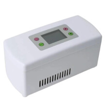 CAQYPVH Chilling Container Compact Portable Medical Chiller Temperature Control Refrigerator with USB Power for Diabetics
