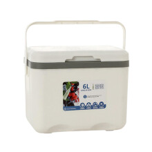 CAQYPVH Cool Box, Cold Storage with Handle, Ice Chest, Small Insulating Box for Sports, Beverage Stand, Commercial Boat, Breast Milk, White