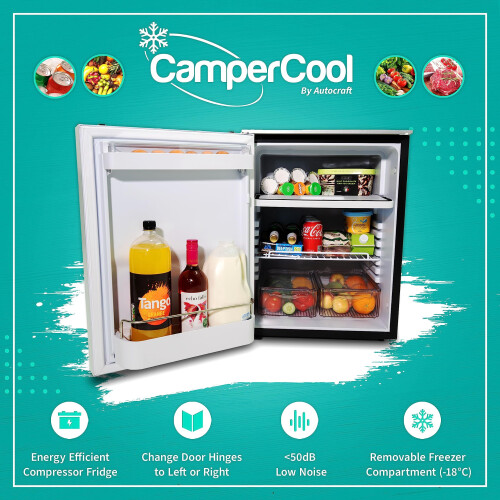 CamperCool CC80 Fridge Freezer for Campervan, Motorhome or Caravan 2