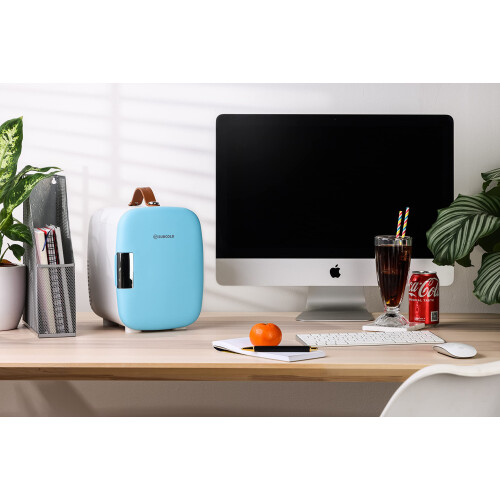 Subcold Pro4 Mini Fridge 4L, Quiet Small Fridge for Bedroom, AC & USB 1