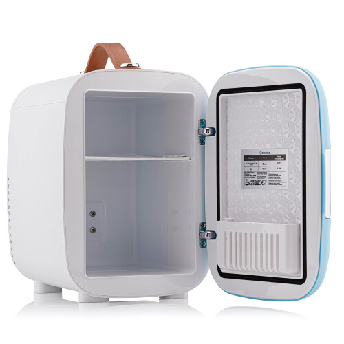 Subcold Pro4 Mini Fridge 4L, Quiet Small Fridge for Bedroom, AC & USB 2
