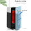 Mini USB Fridge Cooler Warmer, USB Personal Fridge Drink Can Cooler 5