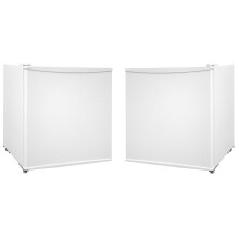 Cookology Table Top Mini Fridge MFR45WH & MFZ32WH Freezer Pack in White