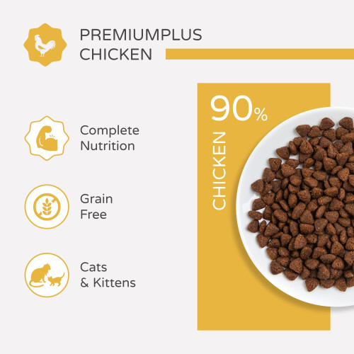 thrive Cat PremiumPlus Dry Food- CHICKEN 1.5kg 2