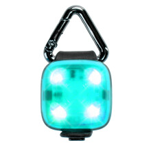 woeita USB Rechargeable LED Dog Safety Light, Waterproof Clip On Dog Light for Night Walking, Running and Camping (Blue)