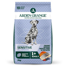 Arden Grange Sensitive grain free adult ocean white fish & potato 2kg