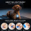SerDa-Run LED Dog Collar Lights - 2 Pack, 3 Light Modes for Night Walking & Camping (2PCS Pink + Blue,Regular) 6