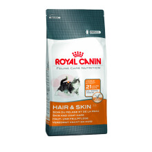 Royal Canin Cat Food Hair & Skin Care 33 Dry Mix 400g (Pack of 4)