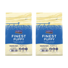 Fish4Dogs Finest White Fish and Potato Puppy Food | Natural, Hypoallergenic Puppy Food | Great for Sensitive Puppies | Rich in Omega 3, 6 and 9 (Larg