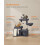 FEANDREA Feandrea Cat Tree, Scratching Ramp, Cave, 90 cm Tall 3