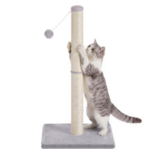 Feandrea Cat Scratching Post, Heavy Base, for Adult Cats, Sisal