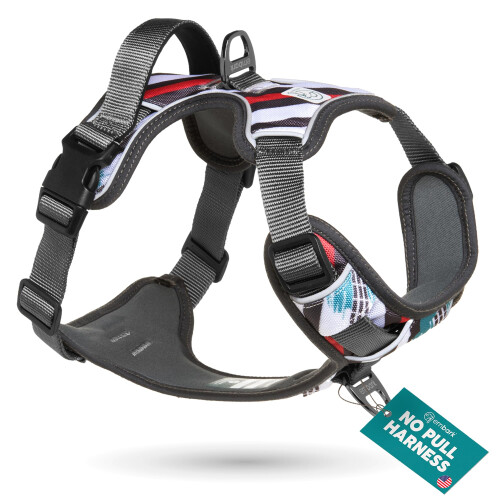 Embark Adventure No Pull Dog Harness, Heavy Duty Vest, Baja Small