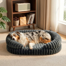 Woiil Extra Large Dog Bed Waterproof Washable Chew Proof Dog Sofa