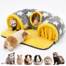Avont Guinea Pig Tunnel, Small Animal Hideaway Tube Toy