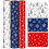 Foil Christmas Wrapping Paper 3 Rolls 1.5M 1
