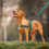 Annchwool No Pull Dog Harness with Soft Padded Handle & Front Clip,Green,L 6