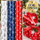Foil Christmas Wrapping Paper 3 Rolls 1.5M 6