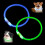 2 Pack LED Dog Collars, 27.5 in USB Rechargeable Lighting Pet Collar 1