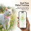 Cat Tracker Collar,Real Time GPS Dog Tracker Collar (Pink) 6