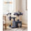 FEANDREA Feandrea Cat Tree, 64 cm, 3 Pompoms 2