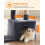 FEANDREA Feandrea Cat Tree, 64 cm, 3 Pompoms 6