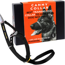Canny No-Pull Dog Training Headcollar To Stop Pulling On Lead Black Size 5