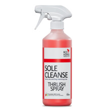 Sole Cleanse - Horse Hoof Thrush Spray (500ml) | Hoof Cleansing Spray | Hoof Sole & frog Thrush Cleansing Spray | Natural Formulation | Non-caustic |