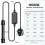NICREW Fish Tank Heater 100W with External Controller, up to 100L 6