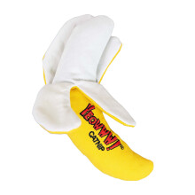 Yeowww! Peeled Banana Catnip Toy For Cats, Yellow, 6"