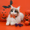 LUTER 2 Pack Adjustable Halloween Cat Collar with Bell 5