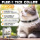 Cat Collars 4 Pack, Adjustable & Waterproof for Cats and Kittens 3