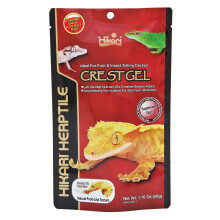 Hikari Herptile Crest Gel Reptile Food Complete Diet for Insect & Fruit Eating Lizards, Live Feed Replacement for Crested & Giant Geckos,