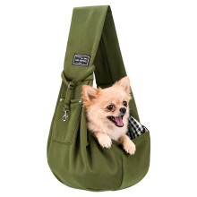 GSrenyu Puppy Sling, Reversible Hands Free Dog Sling Carrier up to 7.5kg