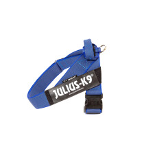 Julius-K9, IDC Color & Gray Belt Harness, Size: L / 1, Blue-Gray