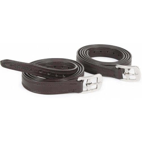 Shires Easy Care Non Stretch Stirrup Leathers - 54" Havana