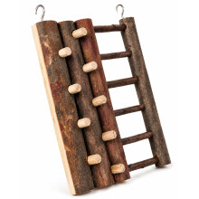 Pet Ting Natural Hamster climbing wall ladder Wood Toy Mouse Gerbil etc 16x20cm