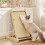 Exnemav Adjustable Cat Scratching Board, Foldable Sisal Cat Scratcher 5