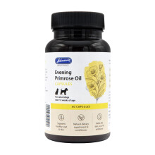 Johnsons Vet Evening Dog and Cat Prim Oil Capsules, Pack of 60