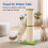 AGYM Cat Scratching Post with 5.5 Inch Diameter Sisal Post, 32 Inch,Green 6
