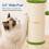 AGYM Cat Scratching Post with 5.5 Inch Diameter Sisal Post, 32 Inch,Green 3