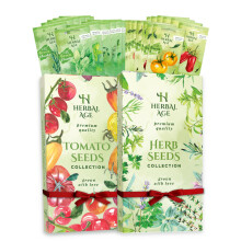 26 Tomato & Herb Varieties of Garden Seeds, 9,200+ Seeds