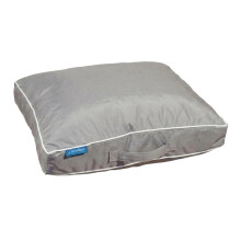 Brit Cotton Large Waterproof Dog Bed - Washable Dog Mattress with Removable Zip Cover - Heavy Duty Plush Pet Cushion Bed for Dogs & Cats - Soft Indoo