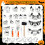 33-Piece Pumpkin Carving Mold Set Halloween 2