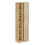 SoBuy Colonne SdB étroite éclairée chêne clair 1