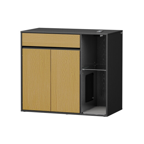 SoBuy Meuble cache-litière chat HAT08-E-SCH