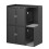 SoBuy Meuble litière double pour 2 chats HAT09-E-SCH 1