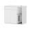 SoBuy Cache-litière Blanc 2 Portes Tiroir 1