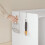 SoBuy Meuble Cache-Litière Chat Blanc 2 Portes HAT07-E-W 4